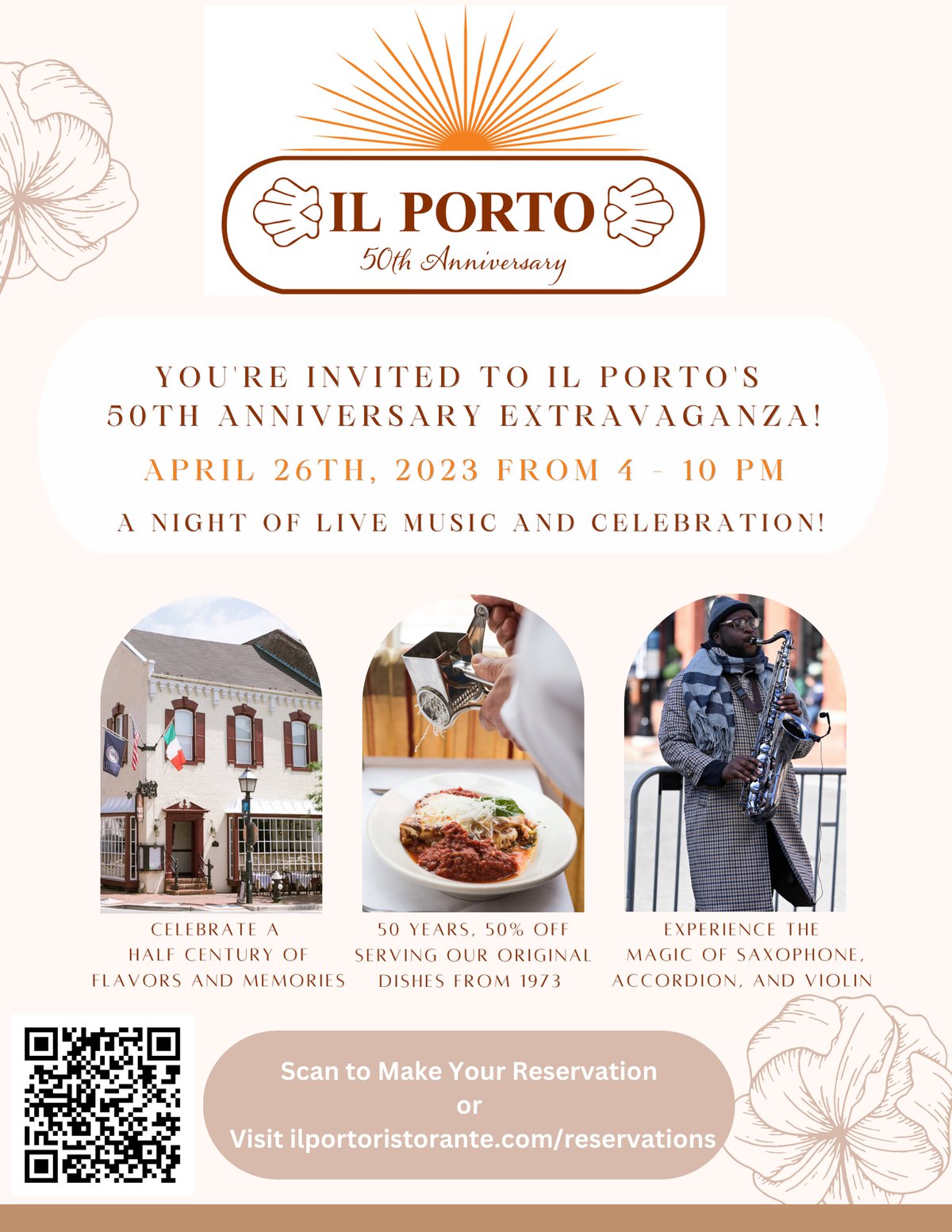 Il Porto's 50th Anniversary Extravaganza - Alexandria Living Magazine 